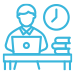 Remote work icon